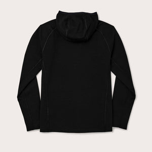 400g merino wool hoodie by Filson | Black (Black)