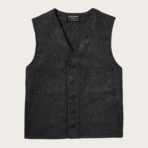 Mackinaw wool vest by Filson | Charcoal (Gray)