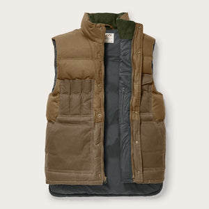Down cruiser vest by Filson | Dark tan (Beige)