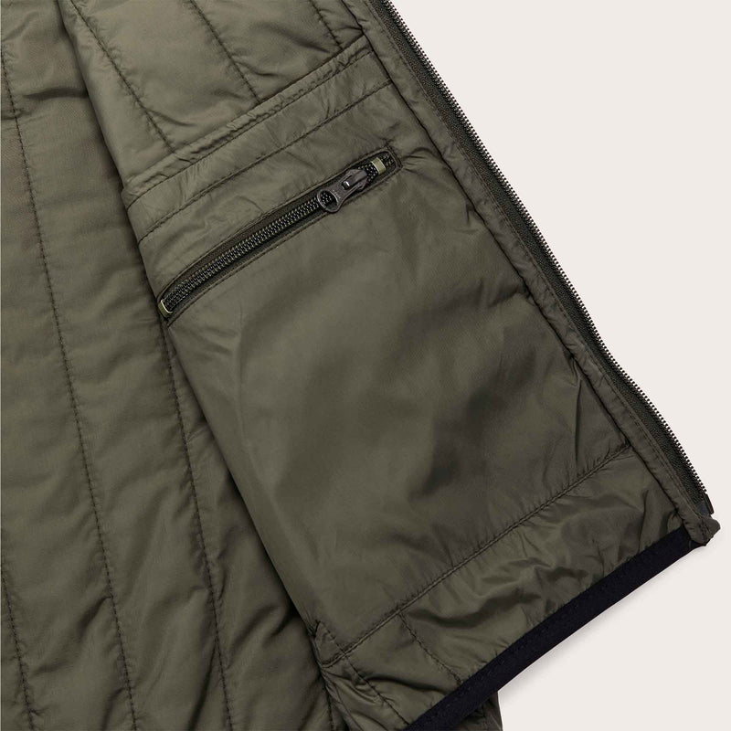 Ultralight vest by Filson | Olive gray (Grey)