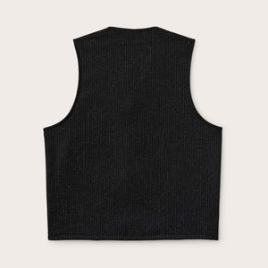 Mackinaw wool vest di Filson | Black charcoal rope stripe (Grey)