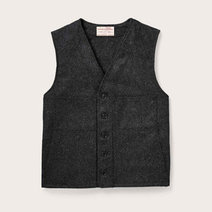 Mackinaw wool vest by Filson | Charcoal (Gray)