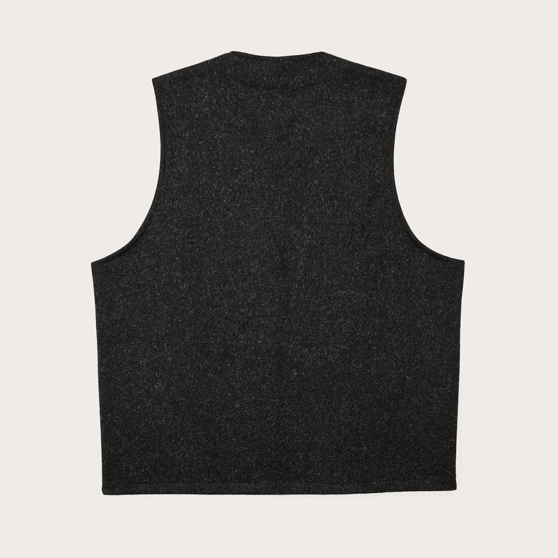 Mackinaw wool vest by Filson | Charcoal (Gray)