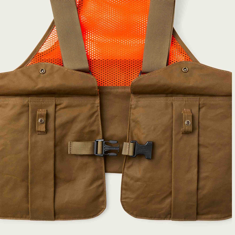 Mesh game bag di Filson | Dark tan blaze orange (Orange)