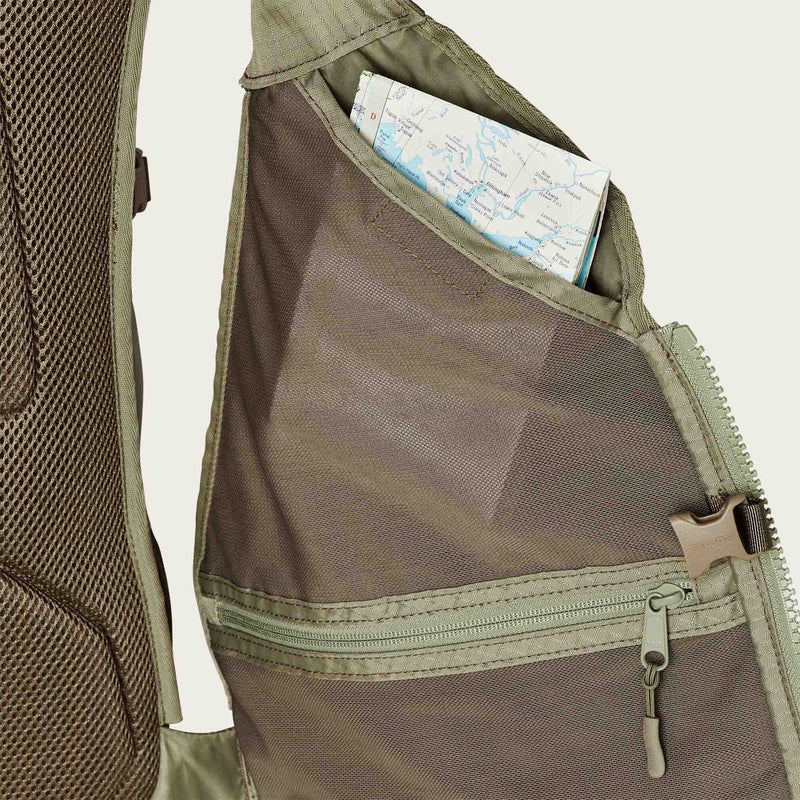 Fishing guide vest di Filson | Vintage olive (Green)