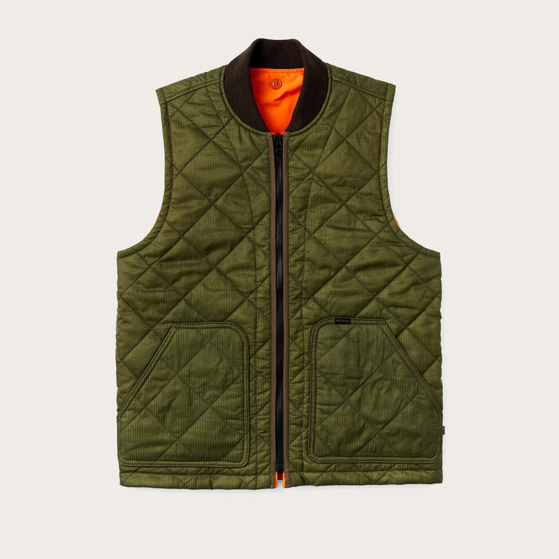 Eagle plains vest liner von Filson | Surplus green blaze (Green)