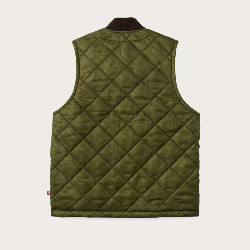 Eagle plains vest liner von Filson | Surplus green blaze (Green)