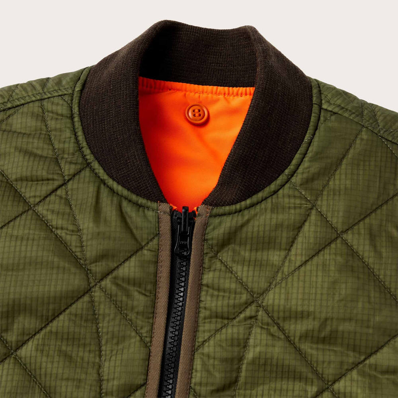 Eagle plains vest liner von Filson | Surplus green blaze (Green)