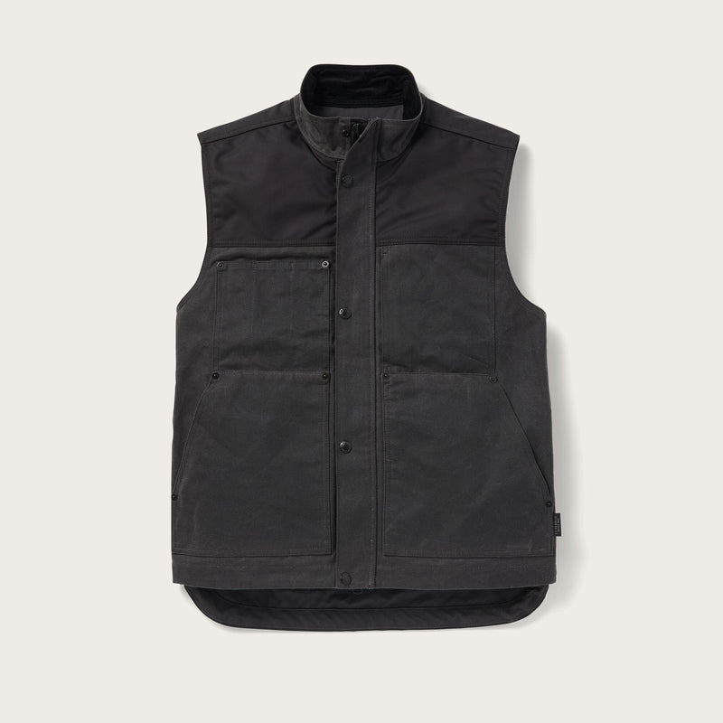 Alcan canvas vest di Filson | Cinder (Grey)