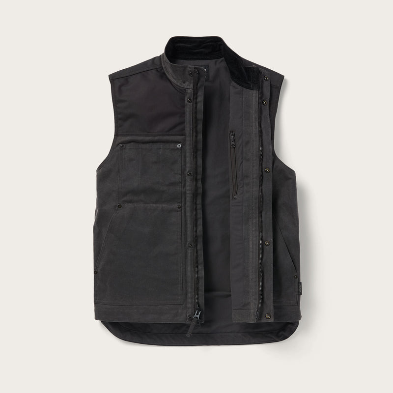 Alcan canvas vest di Filson | Cinder (Grey)