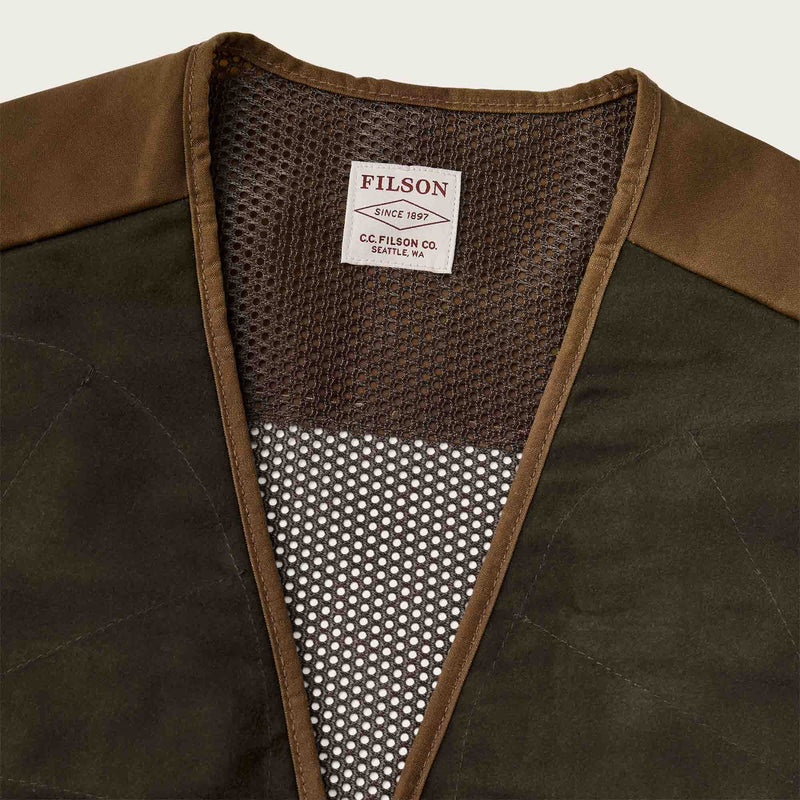 Lightweight shooting vest von Filson | Dark tan (Beige)