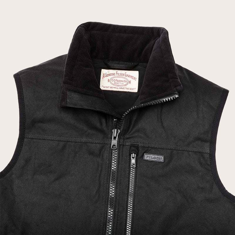 Tin cloth primaloft® vest di Filson | Black (Black)