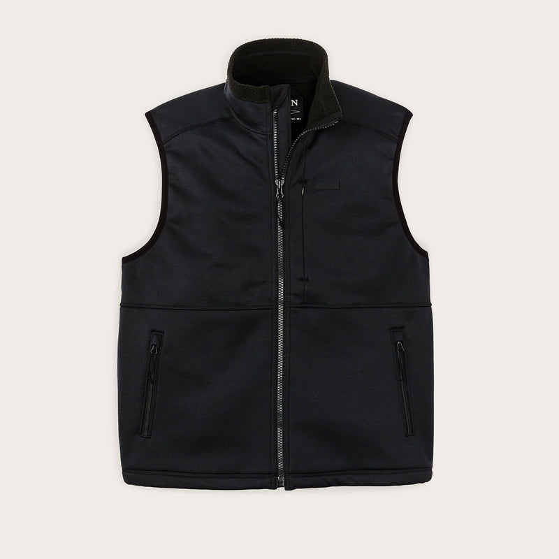 Granite spire fleece vest di Filson | Black (Black)