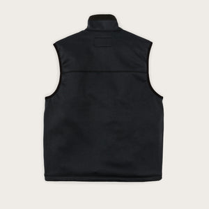 Granite spire fleece vest di Filson | Black (Black)