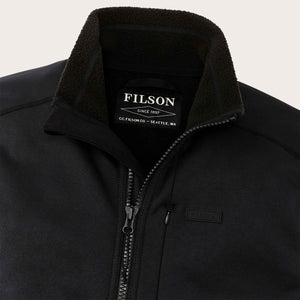 Granite spire fleece vest di Filson | Black (Black)