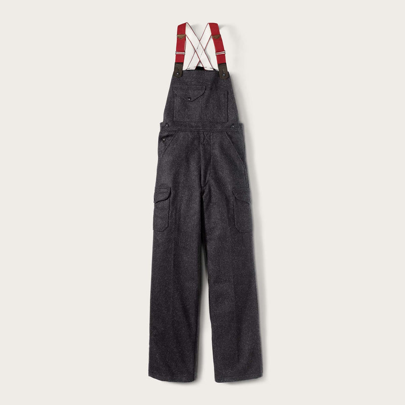 Mackinaw wool bibs von Filson | Charcoal (Grey)