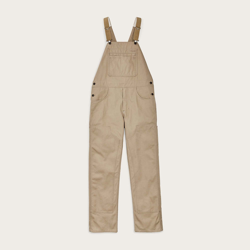 Dry tin cloth bibs by Filson | Gray khaki (Beige)