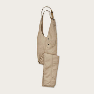 Dry tin cloth bibs by Filson | Gray khaki (Beige)