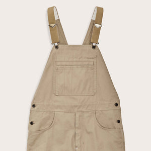 Dry tin cloth bibs by Filson | Gray khaki (Beige)