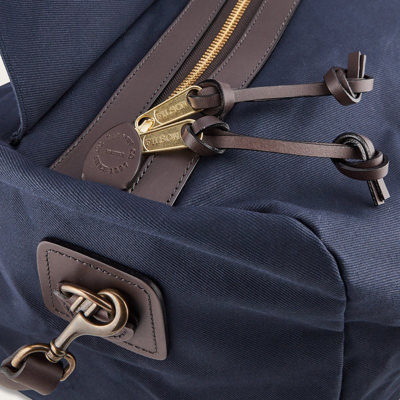 Large rugged twill duffle bag by Filson | Navy (Blue)