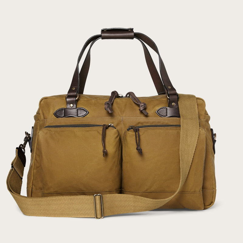 48 hour tin cloth duffle bag by Filson | Dark tan (Beige)