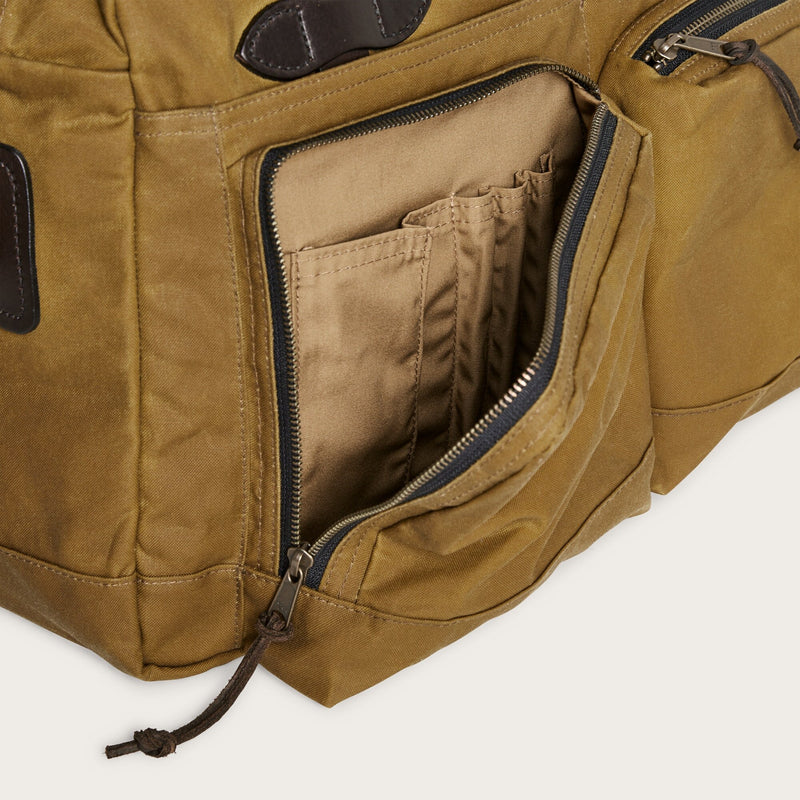 48 hour tin cloth duffle bag by Filson | Dark tan (Beige)