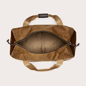 Medium tin cloth duffle bag by Filson | Dark tan (Beige)