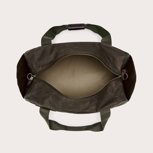 Medium tin cloth duffle bag di Filson | Otter green (Green)