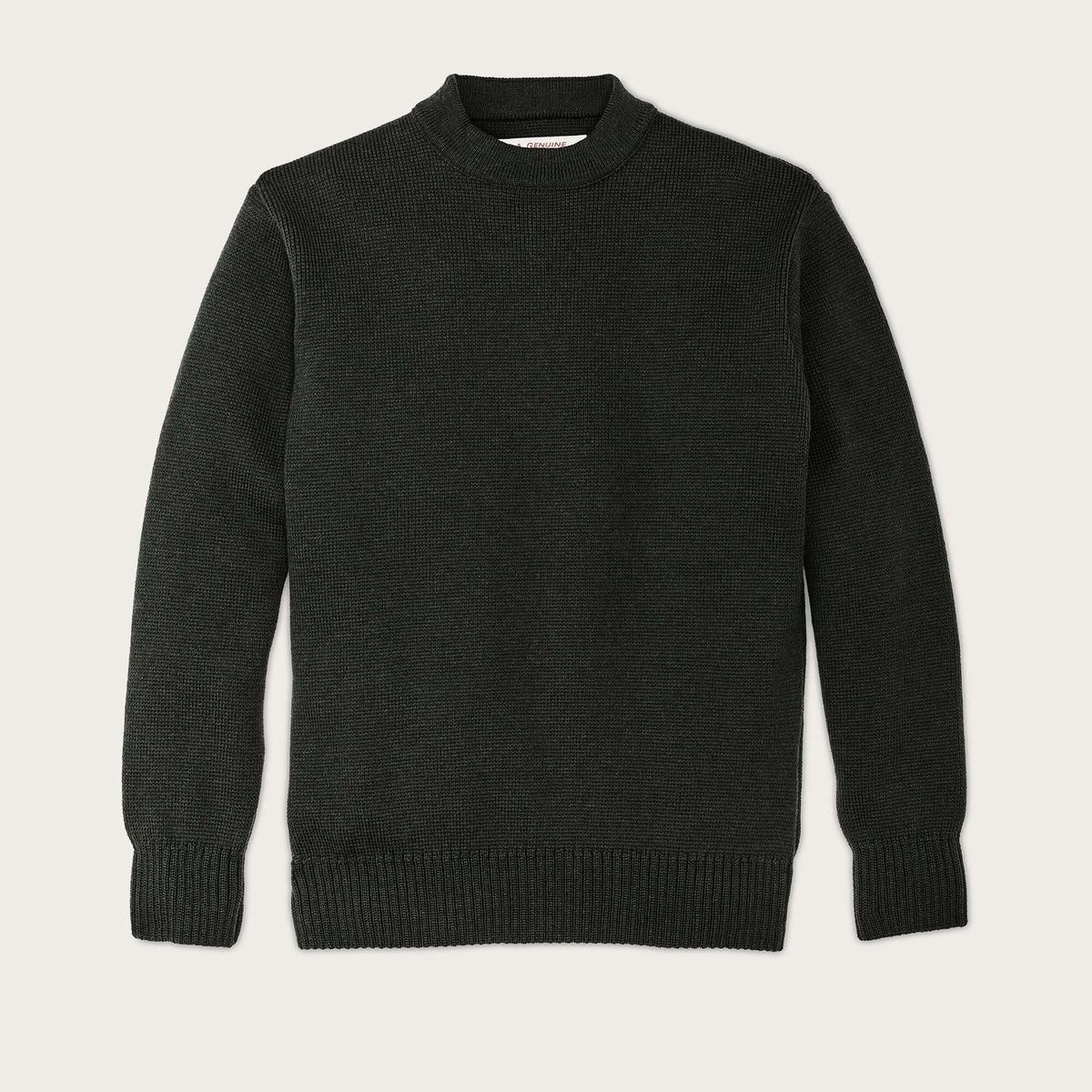 Crewneck guide sweater by Filson | Dark timber (Green)
