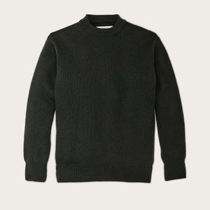 Crewneck guide sweater by Filson | Dark timber (Green)