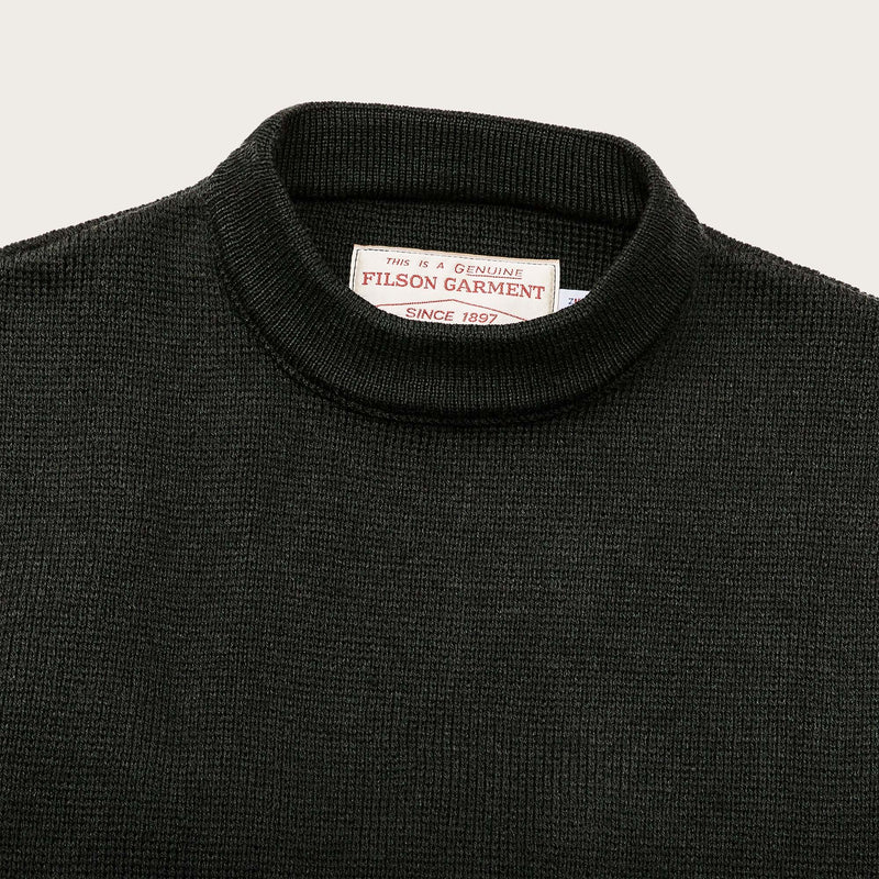 Crewneck guide sweater by Filson | Dark timber (Green)