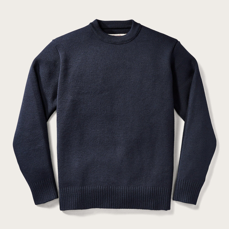 Crewneck guide sweater by Filson | Dark navy (Blue)