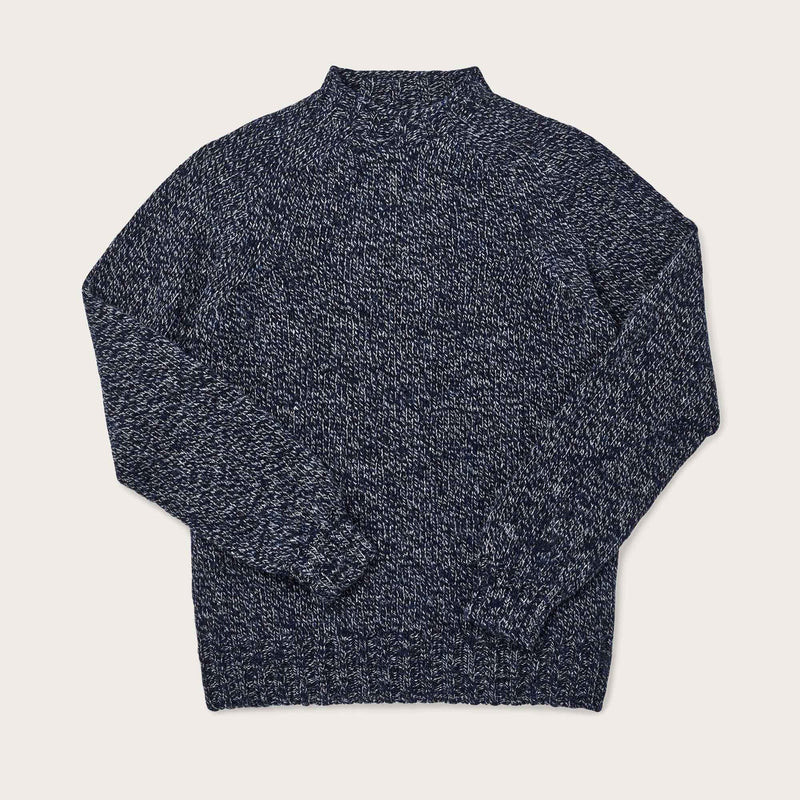 3gg crewneck sweater by Filson | Navy / gray marl (Blue)