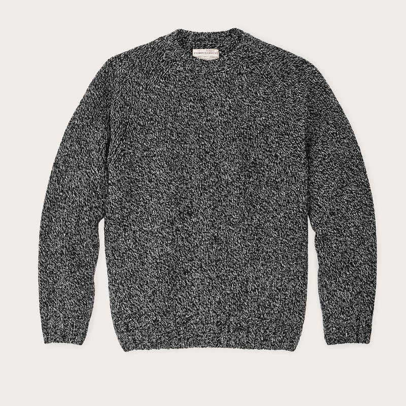 Irish wool 3-gauge sweater by Filson | Black (Gray)