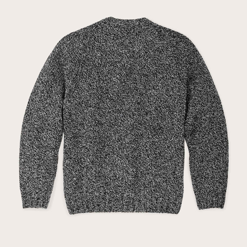 Irish wool 3-gauge sweater by Filson | Black (Gray)