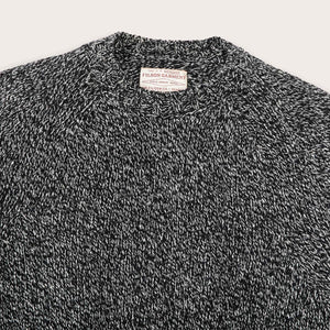 Irish wool 3-gauge sweater by Filson | Black (Gray)