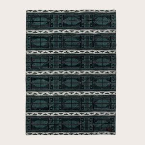 Fire mountain blanket by Filson | Black / green / gran (Green)