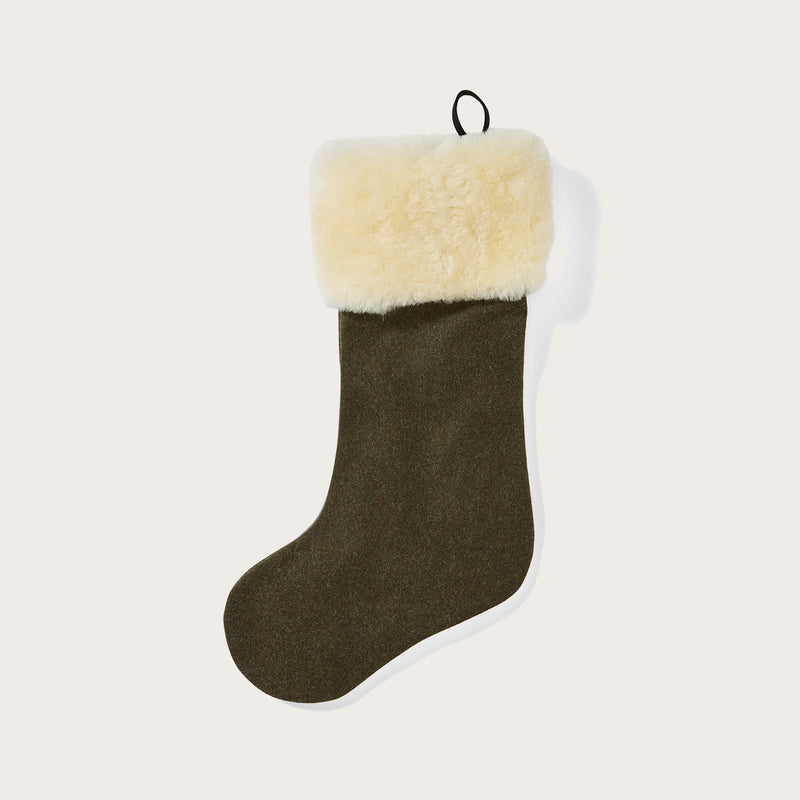 Christmas stocking di Filson | Forest (Green)