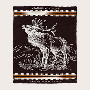 Wool blanket by Filson | Natural elk (Brown)