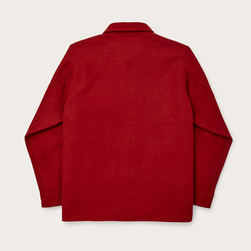 Lined mackinaw wool jac-shirt von Filson | Red oak (Red)