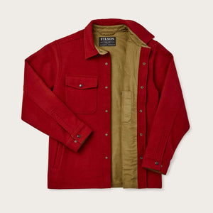 Lined mackinaw wool jac-shirt von Filson | Red oak (Red)