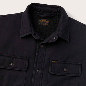 Fleece lined jac-shirt von Filson | Dark navy (Blue)