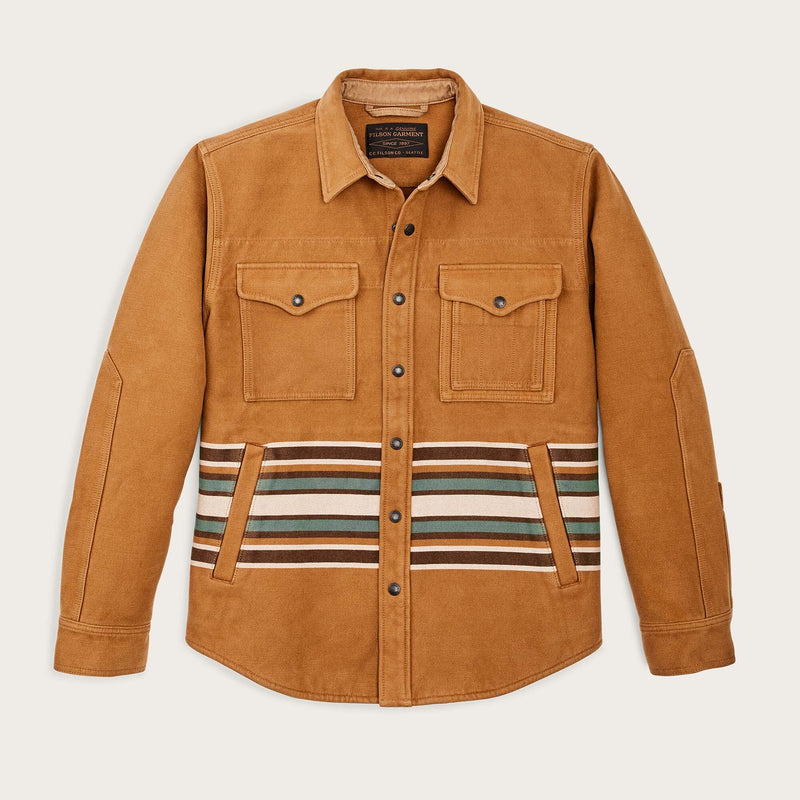 Beartooth jac-shirt von Filson | Golden brown multi s (Brown)