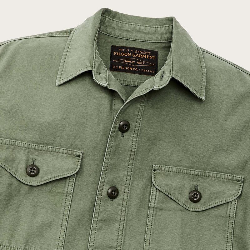 Field jac-shirt von Filson | Washed fatigue green (Green)