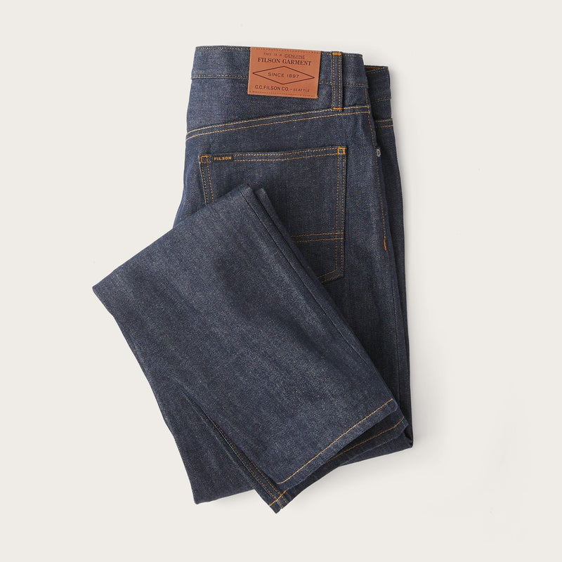 Rail-splitter jeans by Filson | Raw indigo (Blue)