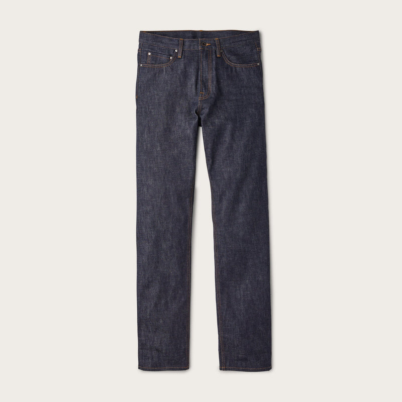 Rail-splitter selvedge jeans by Filson | Raw indigo (Blue)