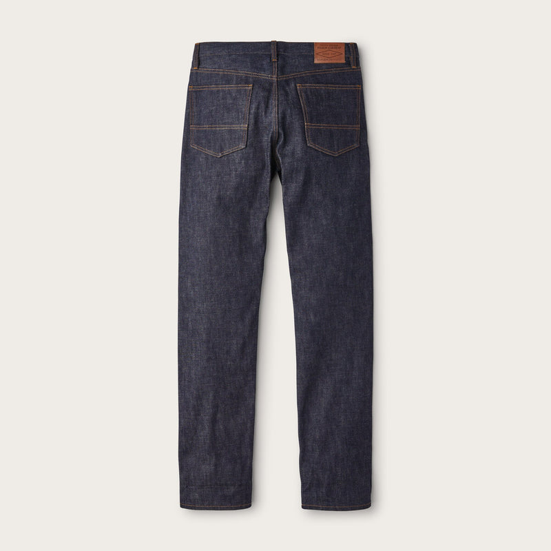 Rail-splitter selvedge jeans by Filson | Raw indigo (Blue)