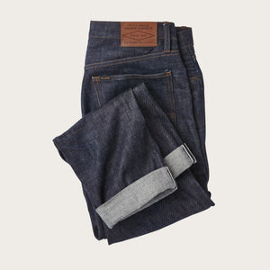 Rail-splitter selvedge jeans by Filson | Raw indigo (Blue)