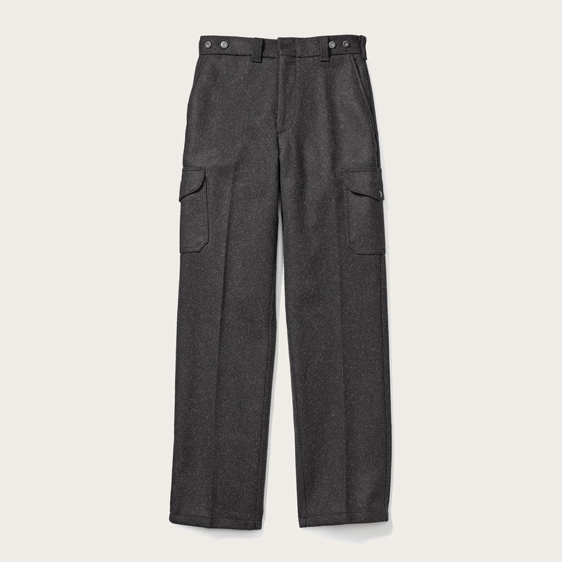 Mackinaw wool field pants by Filson | Charcoal (Grey)