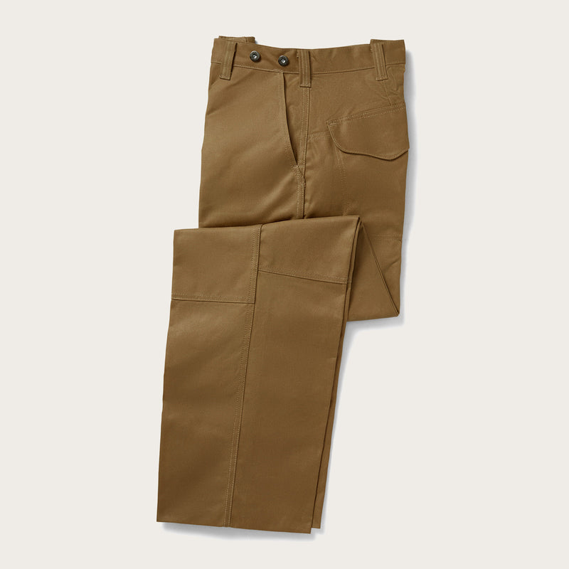 Oil finish double tin cloth pants von Filson | Dark tan (Beige)